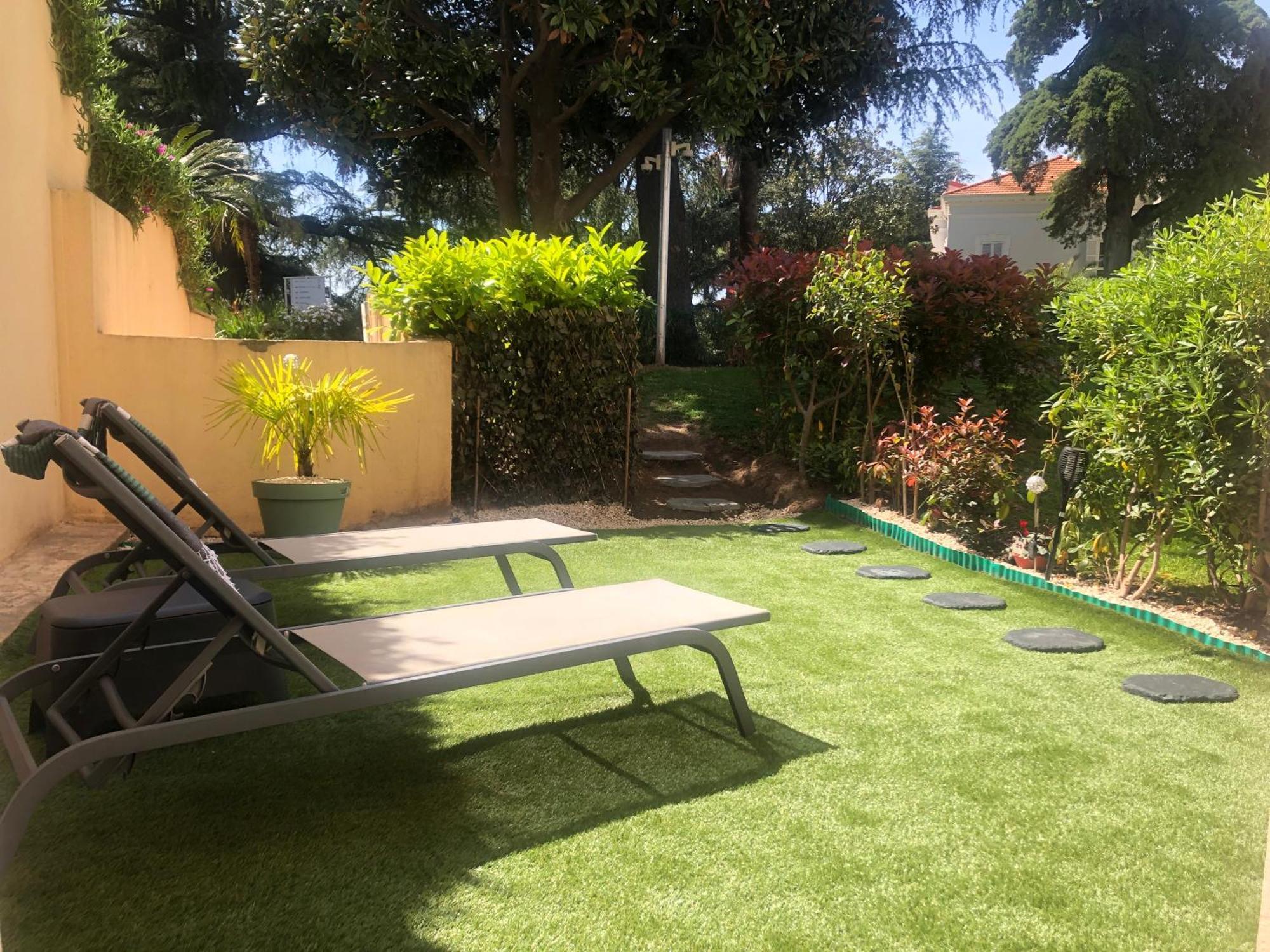 Beautiful Garden Apartment Cote D'Azur Cannes Exterior photo